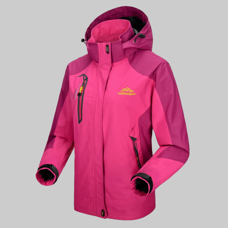 TRVLWEGO Camping Hiking Jacket Women Autumn Outdoor Sports Coats
