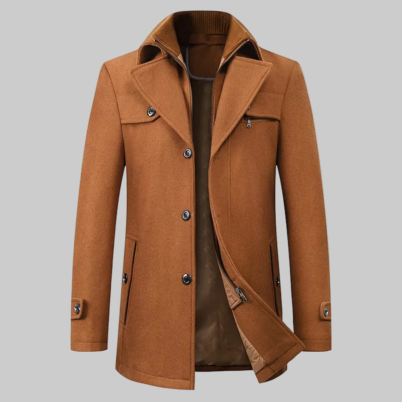 Winter coat Men's Business Casual Fashion Flow 2025