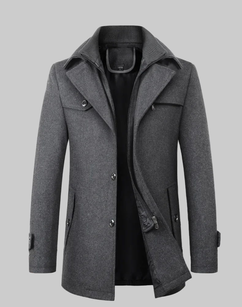 Winter coat Men's Business Casual Fashion Flow 2025