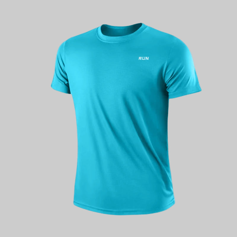 Men's Quick Dry Short Sleeve Gym Running