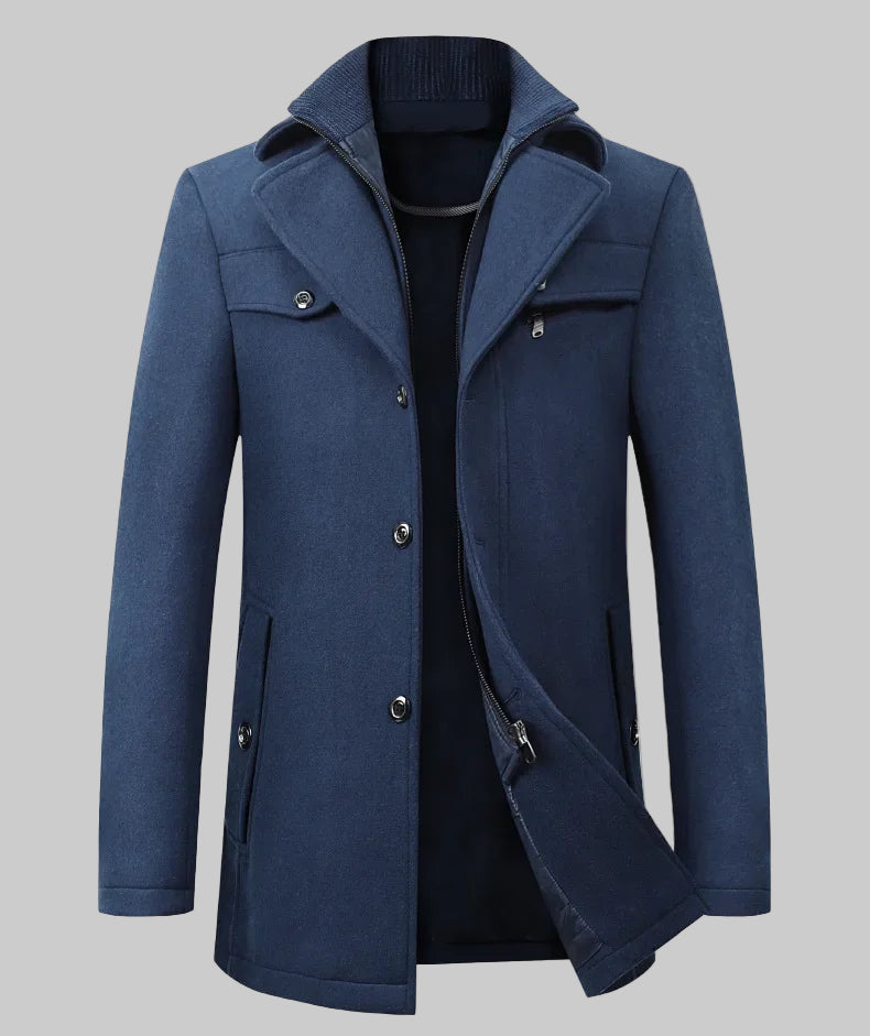 Winter coat Men's Business Casual Fashion Flow 2025