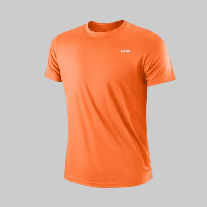 Men's Quick Dry Short Sleeve Gym Running