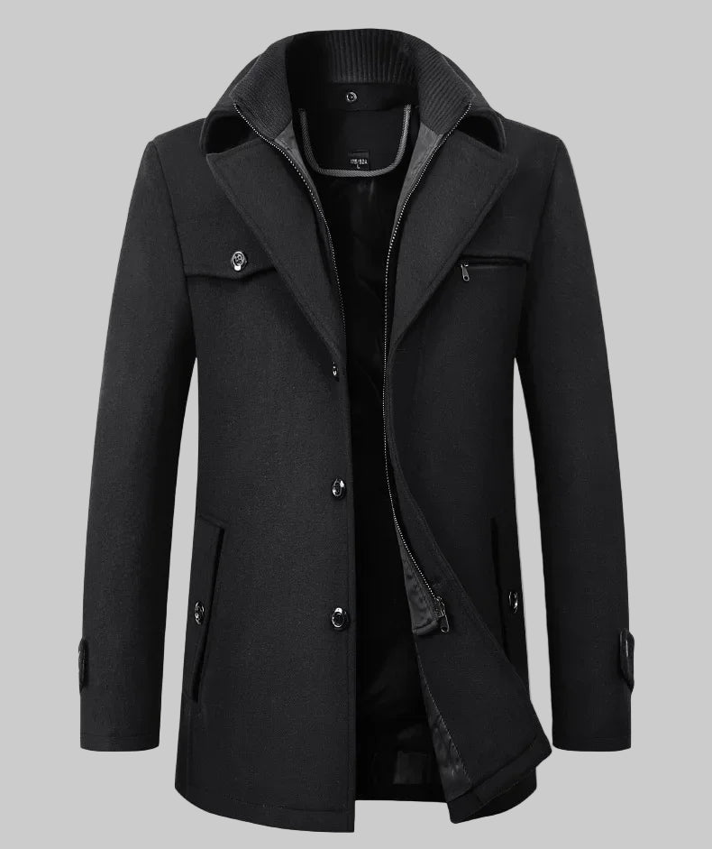 Winter coat Men's Business Casual Fashion Flow 2025