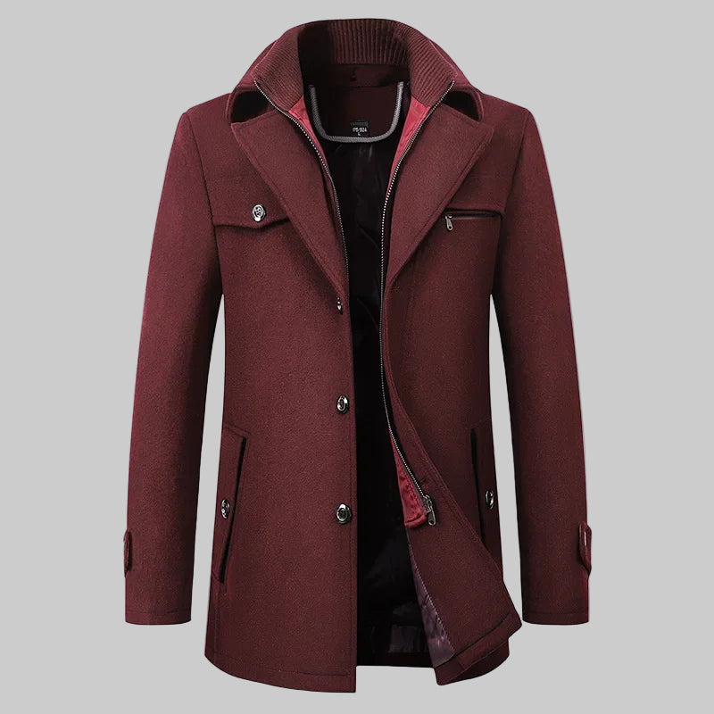 Winter coat Men's Business Casual Fashion Flow 2025