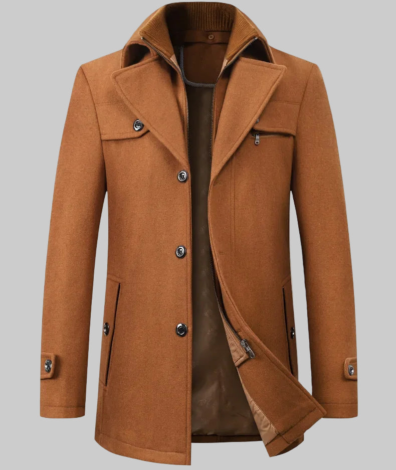 Winter coat Men's Business Casual Fashion Flow 2025