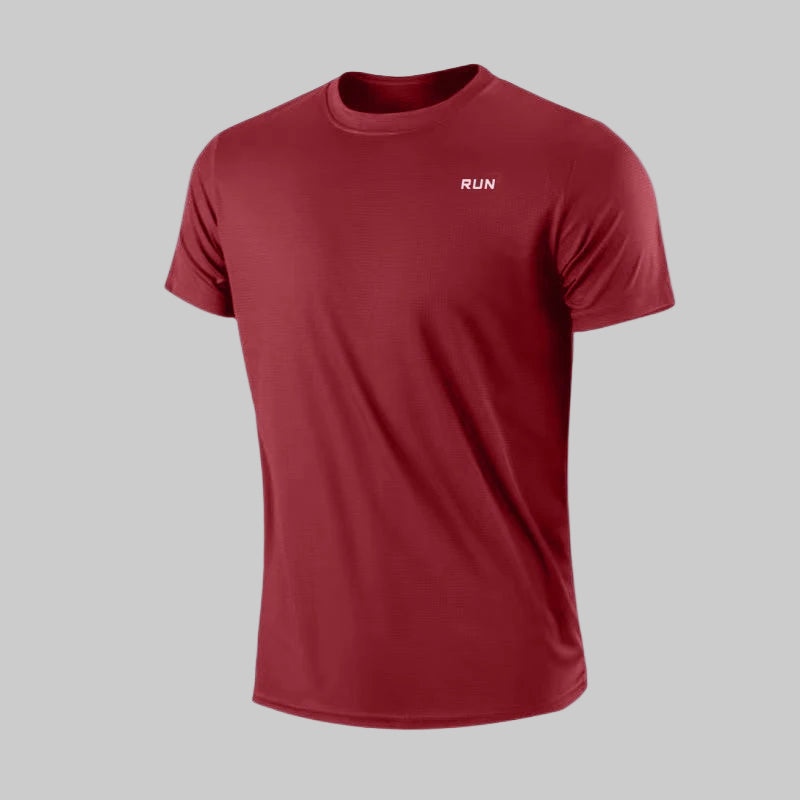 Men's Quick Dry Short Sleeve Gym Running