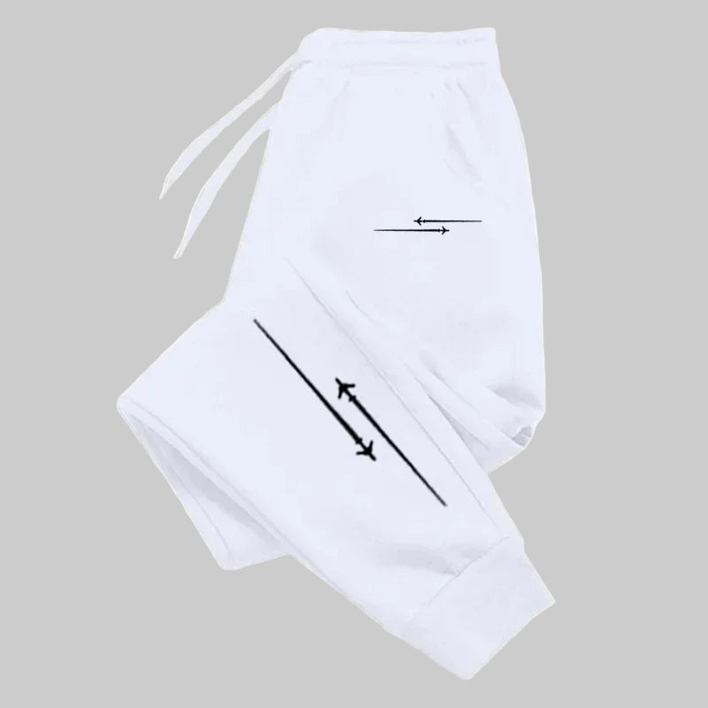 Pantalones de chándal para hombre, pantalones informales con estampado, pantalones deportivos para gimnasio, pantalones diarios