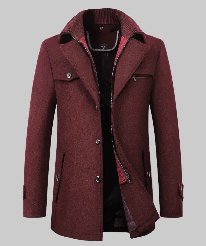 Winter coat Men's Business Casual Fashion Flow 2025