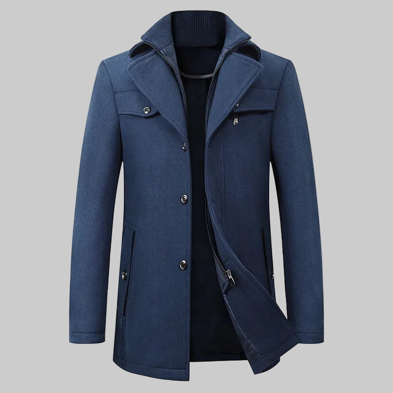Winter coat Men's Business Casual Fashion Flow 2025